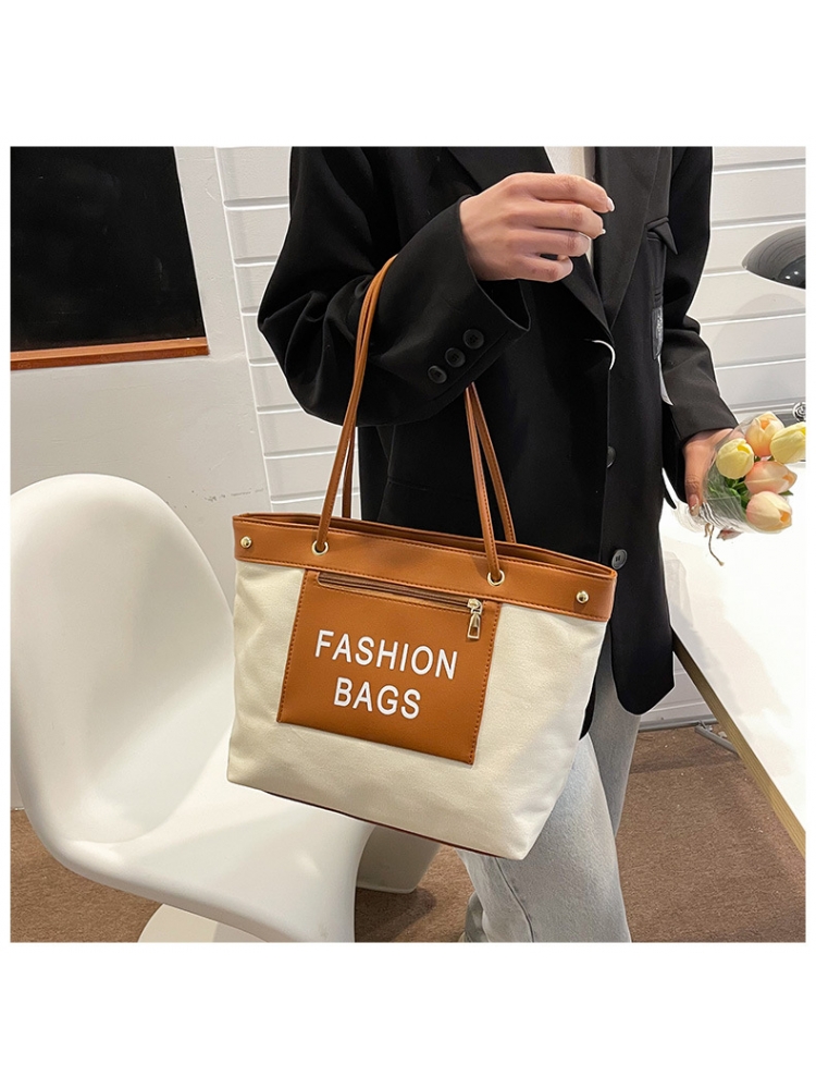 Travel Shopping Canvas Tote Bag For College Students