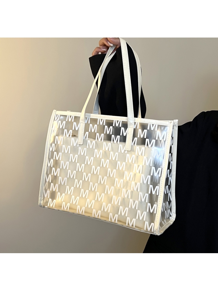 PVC Transparent Tote Bag Sets For Women