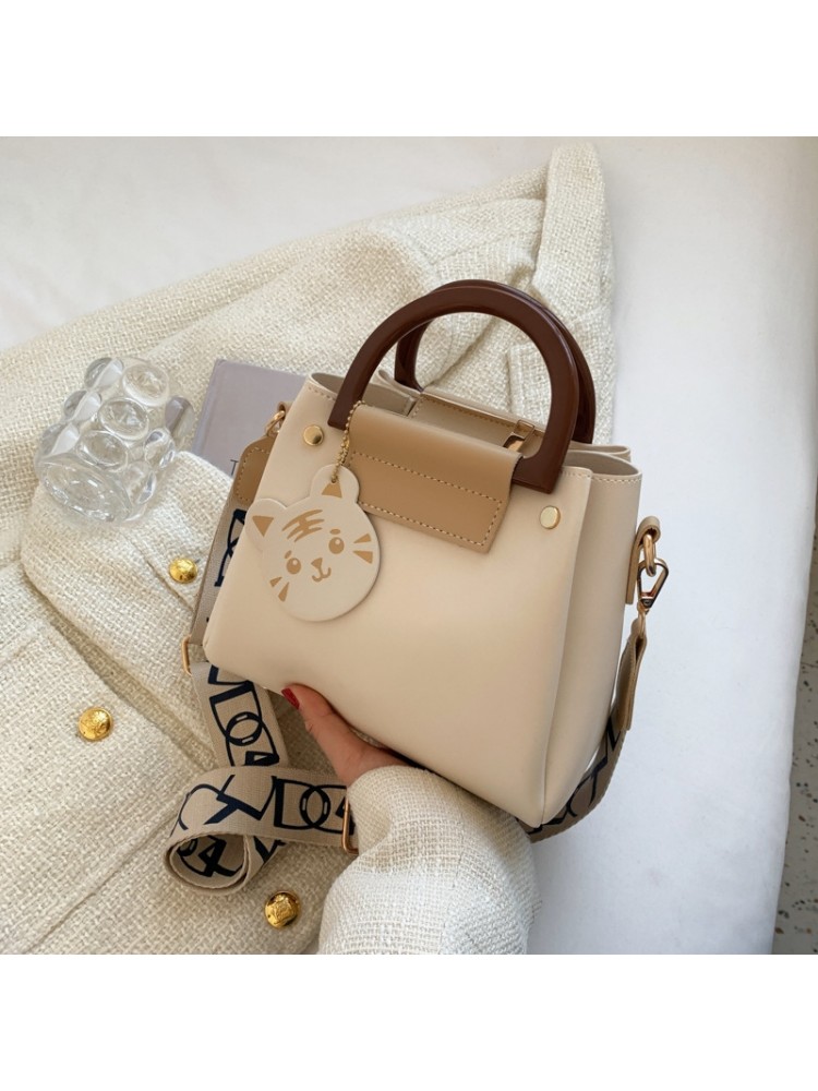 PU Fashion Texture Women Messenger Shoulder Bag