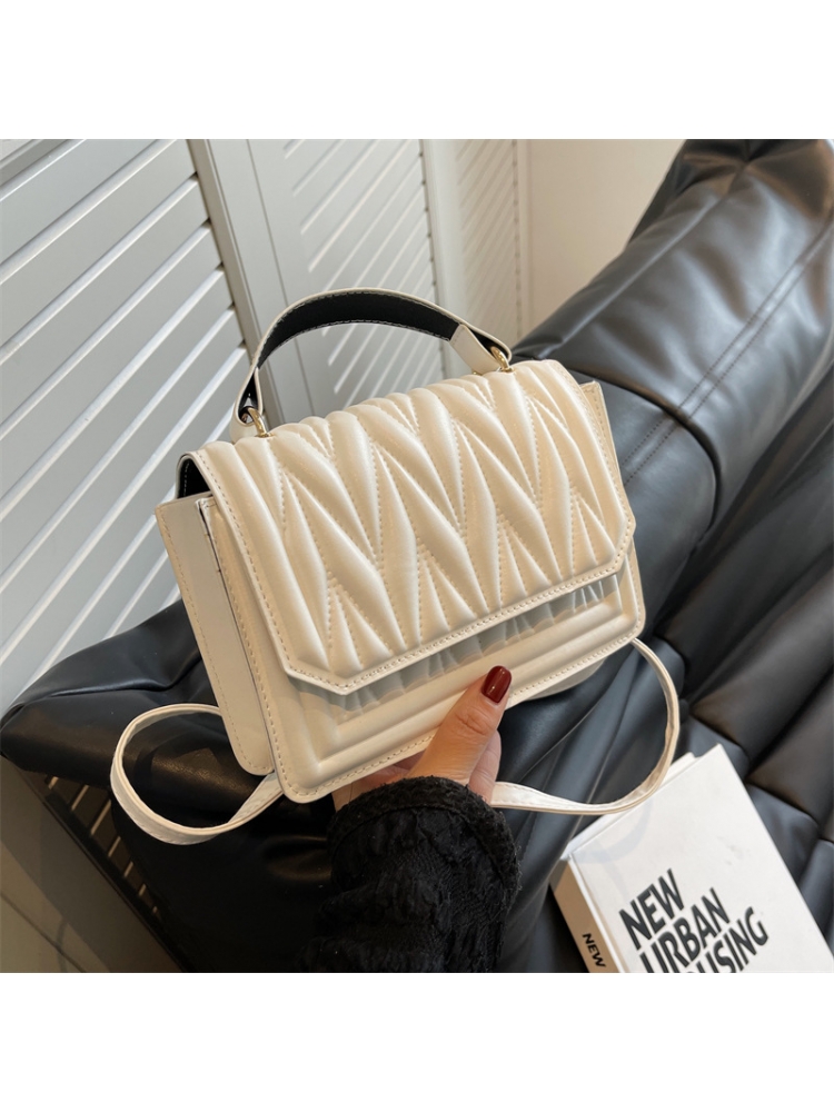 Trendy Solid Black Shoulder Bags For Women