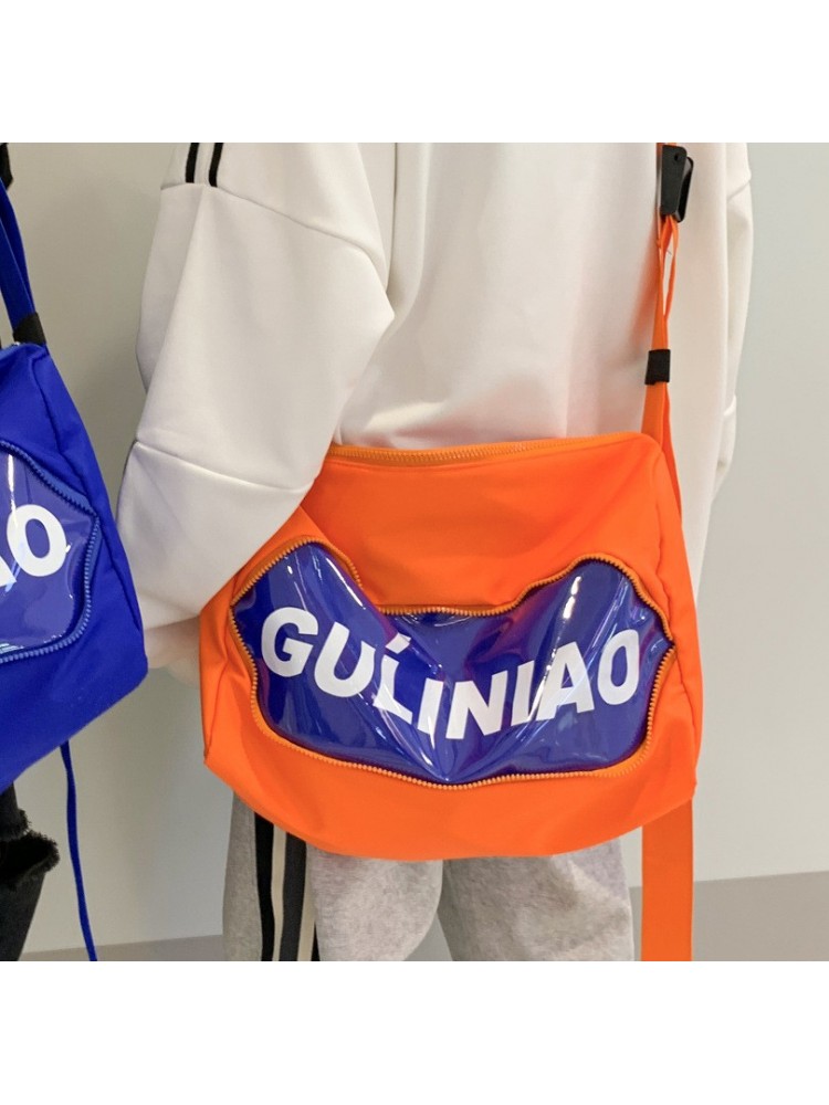 Sports Style Large Capacity Women Transparent Bag