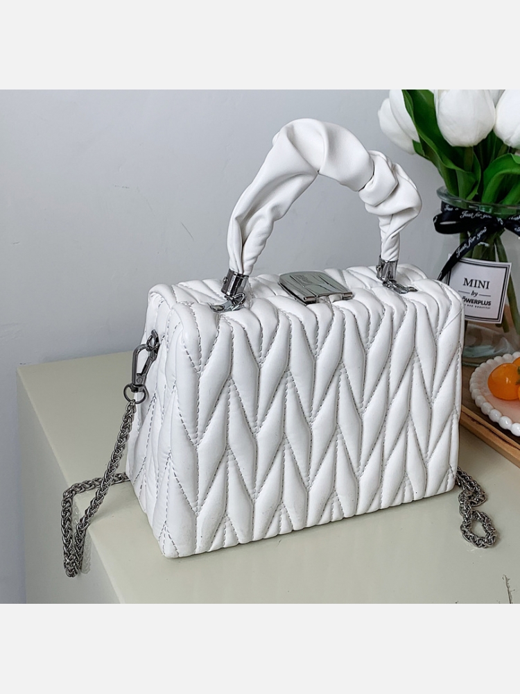 Fashion Chain PU Cross Body Shoulder Bag