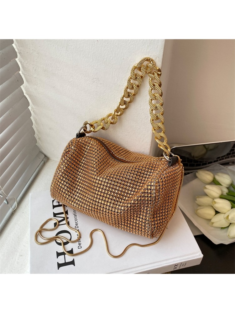 Fashion Rhinestone Chain Shoulder Bags