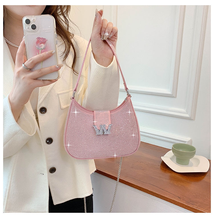 Fashion Versatile Rhinestone Chain Mini Bags