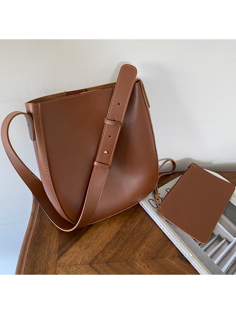 Travel Solid Brown School Tote Bags For Women