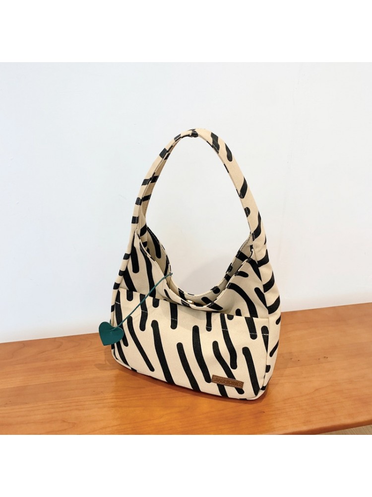 Summer Casual Stripe Shoulder Bag