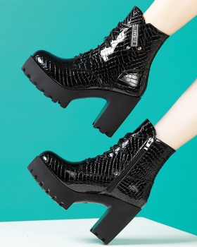 Thick crust short boots martin boots for women