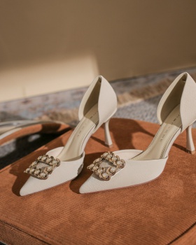 France style shoes high-heeled shoes for women