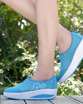 Casual spring and summer shoes slipsole platform shoes