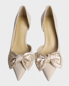 Korean style wears outside fine-root shoes for women