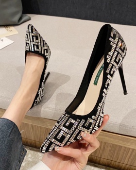 France style high-heeled shoes footware for women