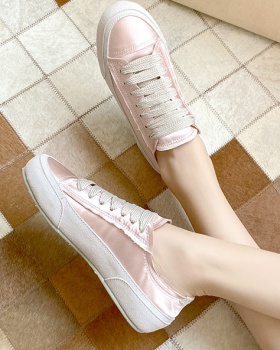 College style shoes satin Sports shoes for women