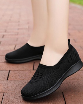 Large yard low shoes summer middle-aged lazy shoes for women Large yard low shoes summer middle-aged lazy shoes for women