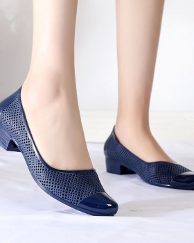 Hollow low sandals waterproof shoes for women