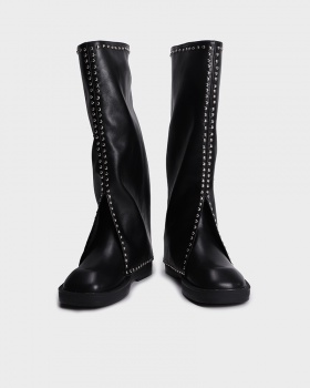 Fashion thin boots minority winter thigh boots Fashion thin boots minority winter thigh boots