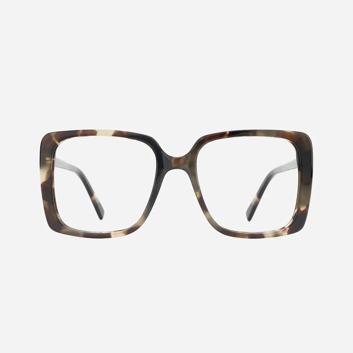Classic acetate rectangle styles glasses