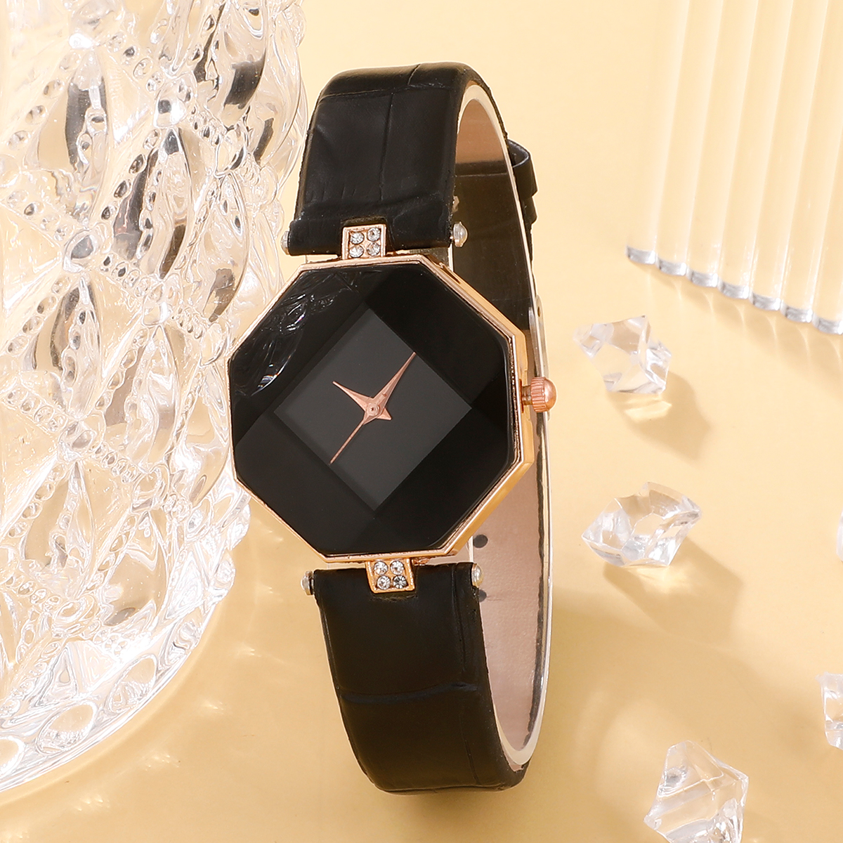 Stylish streamlined women watch T107
