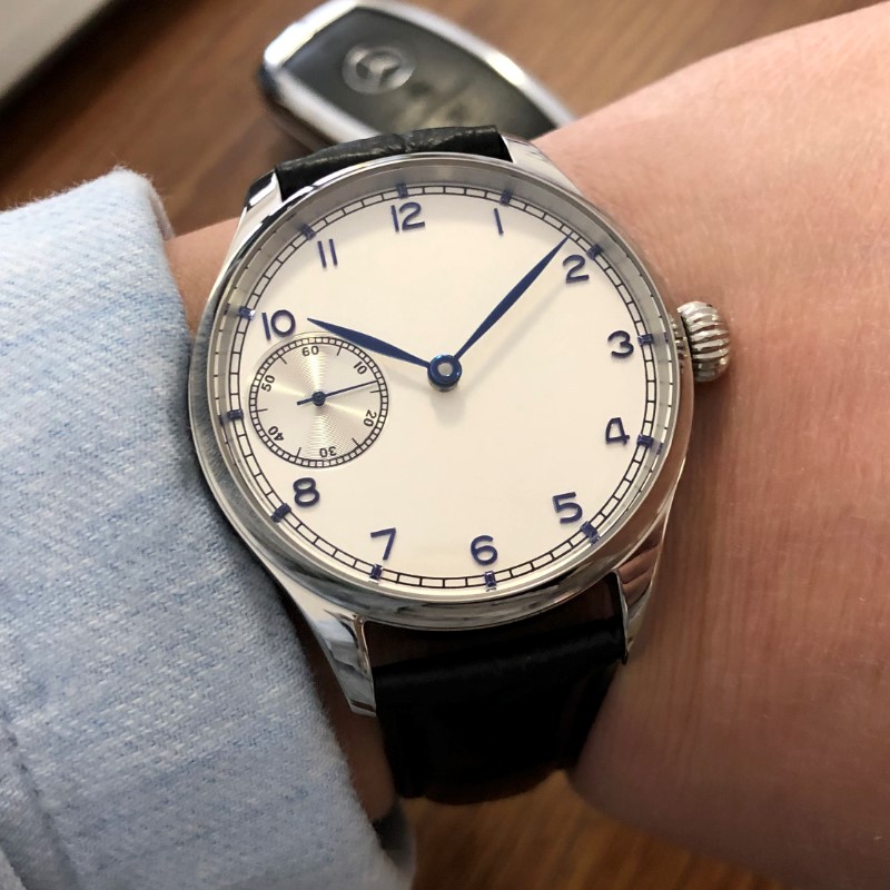 Day-Date 36 118348 Gold Watch Black Set with Diamonds And Rubi